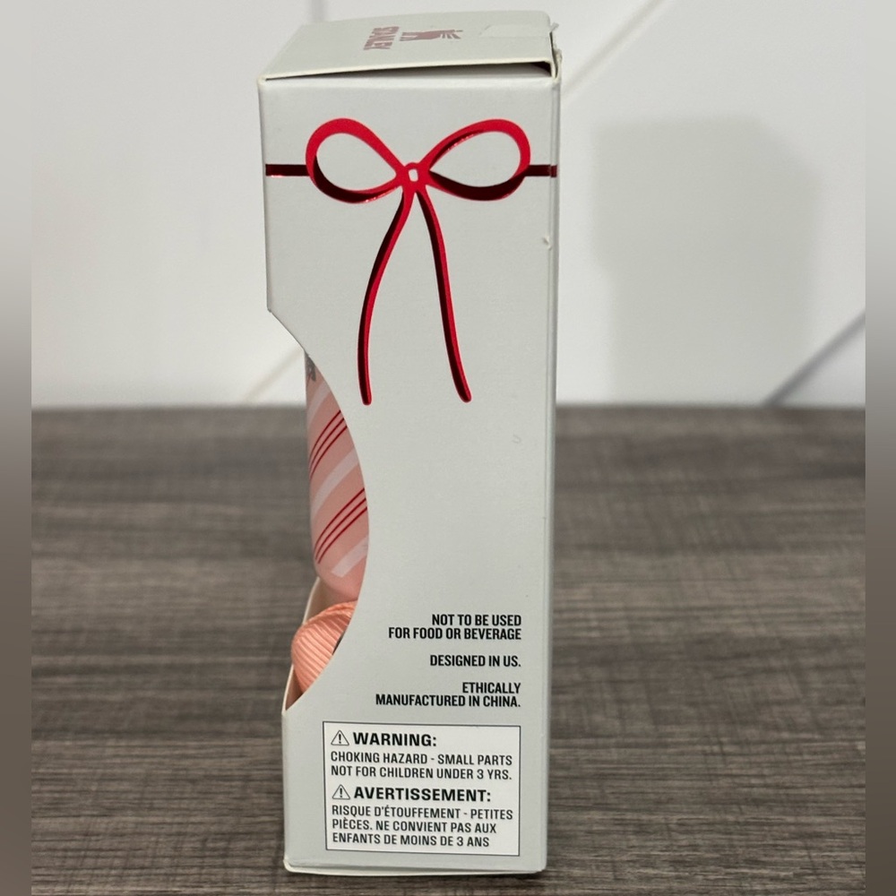 NEW Stanley Pink Striped Tumbler Keychain - Picture 2 of 5